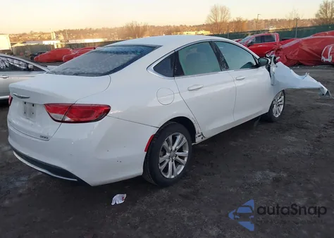 2015 Chrysler 200 Limited z USA, uszkodzony, nr VIN 1C3CCCAB4FN576602